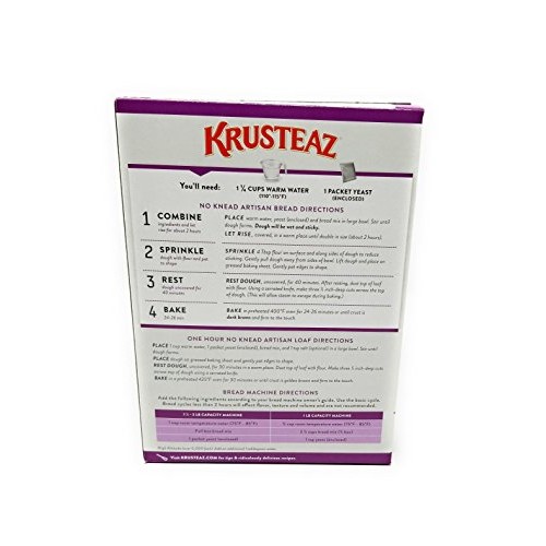 Krusteaz No Knead Hawaiian Sweet Bread Mix 16 oz Boxes 2 Pack