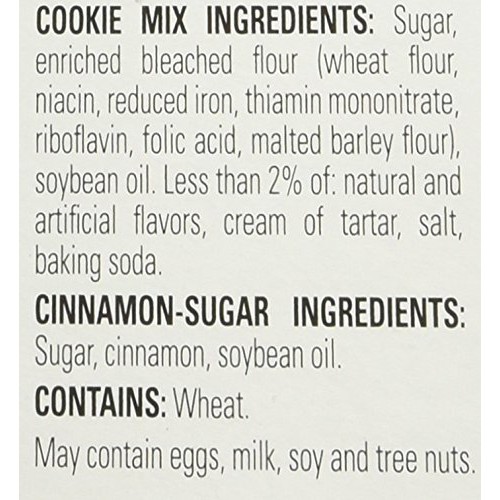 Krusteaz Snickerdoodle Cookie Mix, 17.5-Ounce Boxes Pack of 2