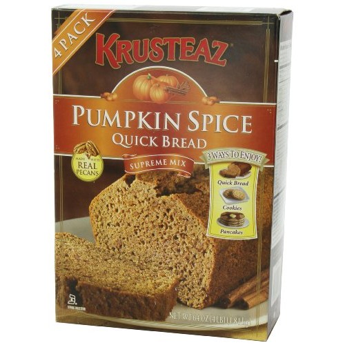 Pumpkin Spice Bread Quick Bread - Krusteaz Quick Bread Supreme M...