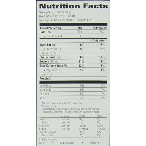 Pumpkin Spice Bread Quick Bread - Krusteaz Quick Bread Supreme M...