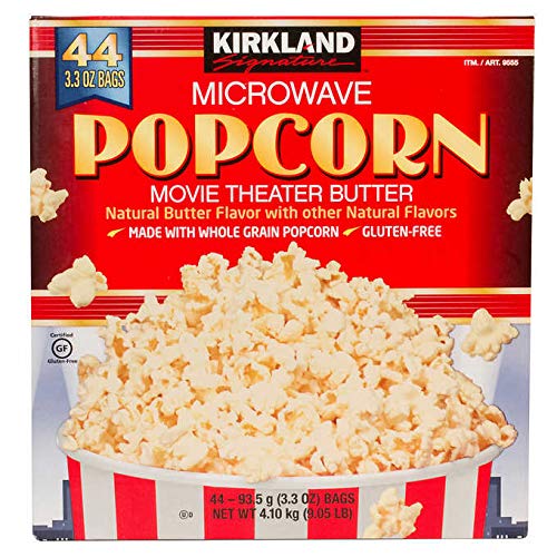 Kirkland Signature Microwave Popcorn: 44-Count 3.3 Oz
