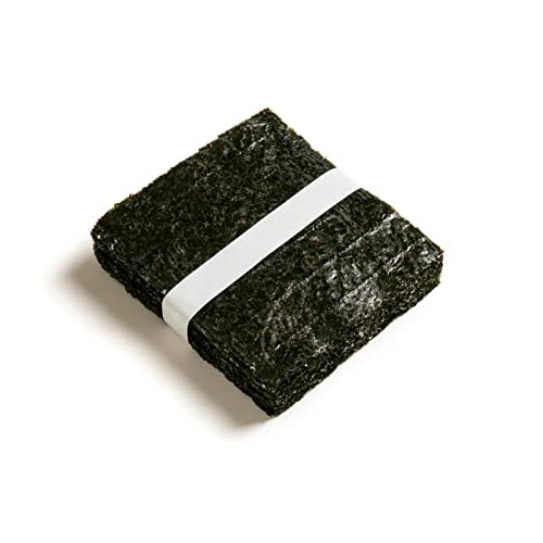 Twice Roasted Seaweed Sheets 7.50 in x 8.25 in 50 Sheets
