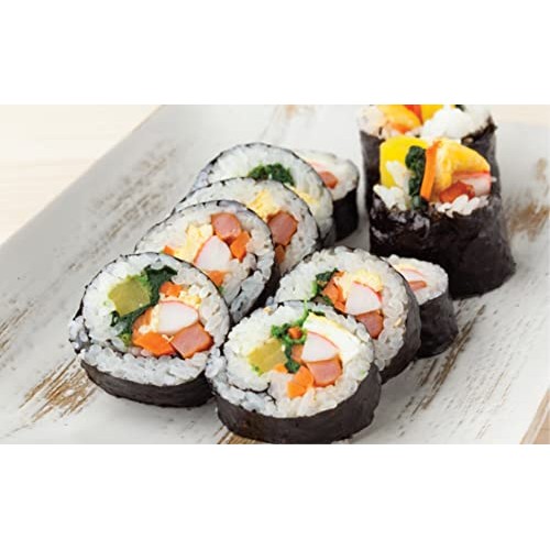 Twice Roasted Seaweed Sheets 7.50 in x 8.25 in 50 Sheets