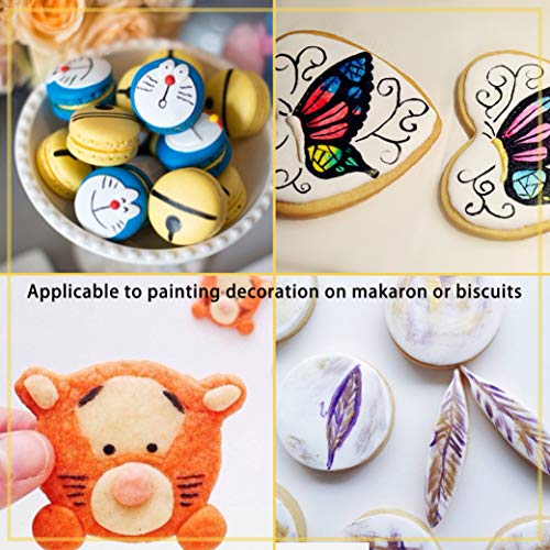Edible Markers,Food Coloring Markers,Food Coloring Pens,6 Colors