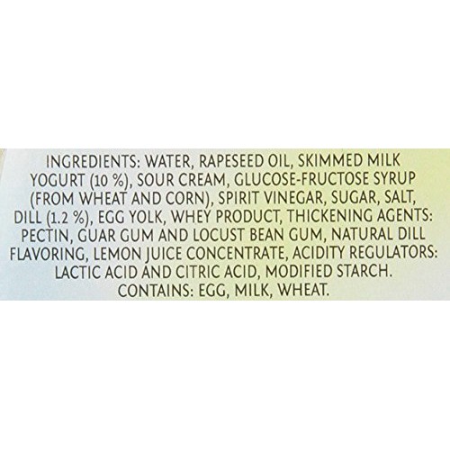 Kuhne Yogurt And Dill Salad Dressing, 8.45 Ounce Pack Of 8