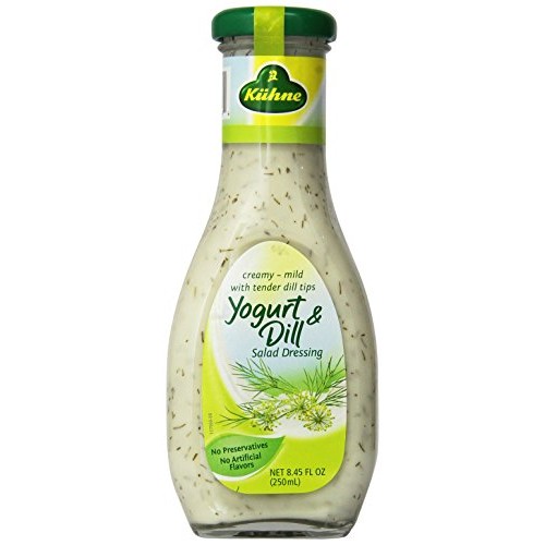 Kuhne Yogurt And Dill Salad Dressing, 8.45 Ounce Pack Of 8