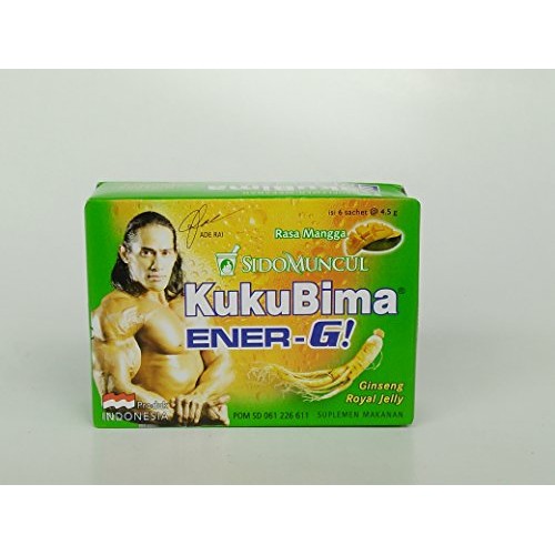 Sido Muncul Kuku Bima Ener-G! Energy Drink Powder Mango