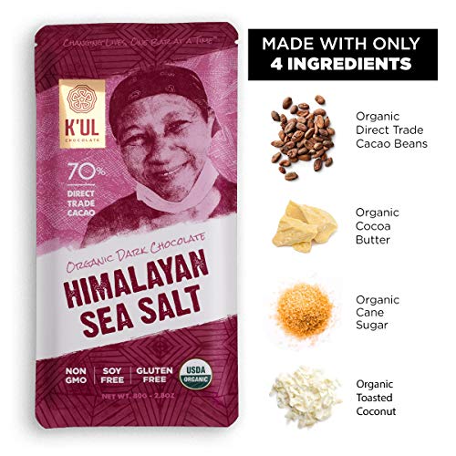 Bija Chocolates Organic 45% Milk And 70% Dark Chocolate Mixed Bu