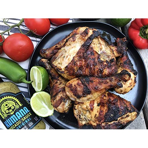 Avocado Sauce By Kumana Foods, Original Jalapeño. A Vibrant Hot