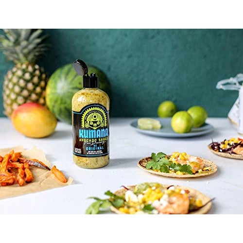 Avocado Sauce By Kumana Foods, Original Jalapeño. A Vibrant Hot