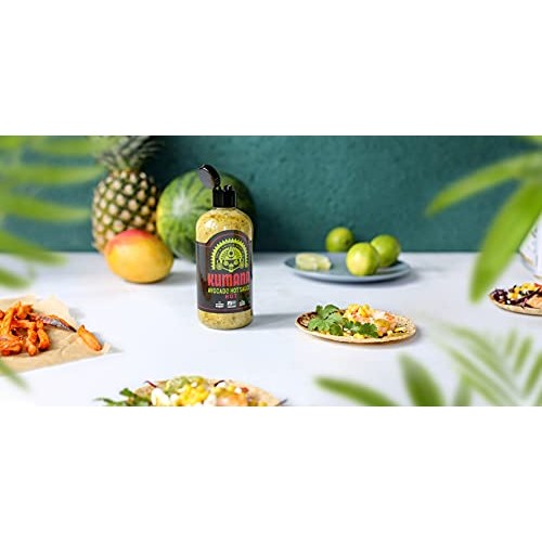 Kumana Avocado Hot Sauce. A Keto Friendly Hot Sauce Made With Ri