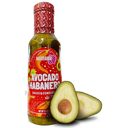 Kumana Avocado Hot Sauce, Habanero. A Keto Friendly Hot Sauce Ma
