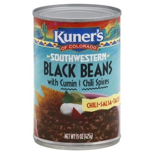 Kuners Bean Black Spice, 15 Oz, Pk- 12