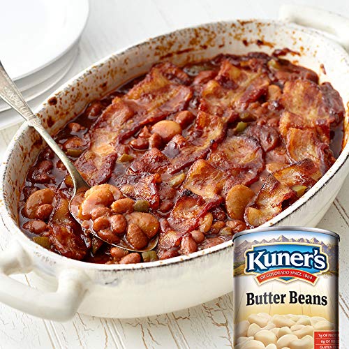 Kuners • Canned Butter Beans 12 Pack, Vegan, Non-Gmo, Natural