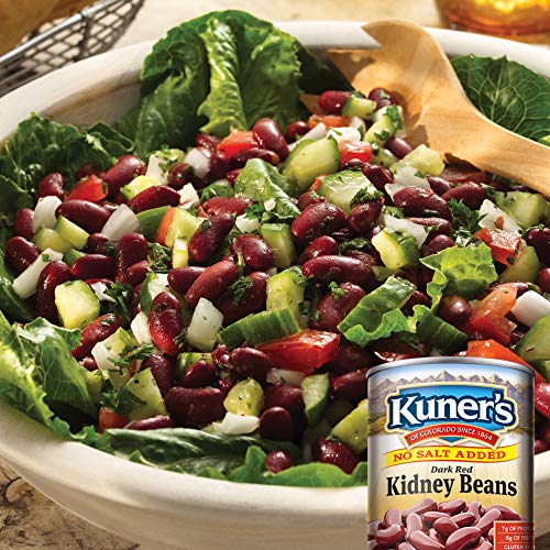 Kuners • Canned Kidney Beans 12 Pack, No Salt Added, Vegan, N