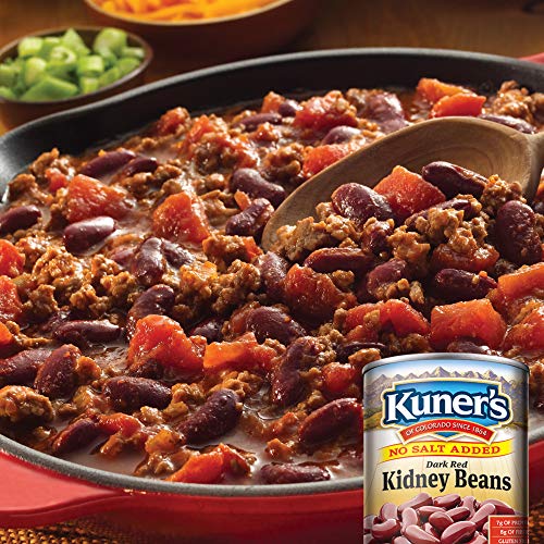 Kuners • Canned Kidney Beans 12 Pack, No Salt Added, Vegan, N