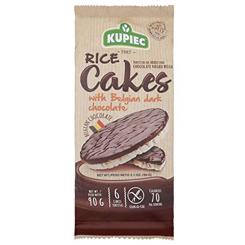 Kupiec Rice Cakes With Dark Chocolate, 90 G