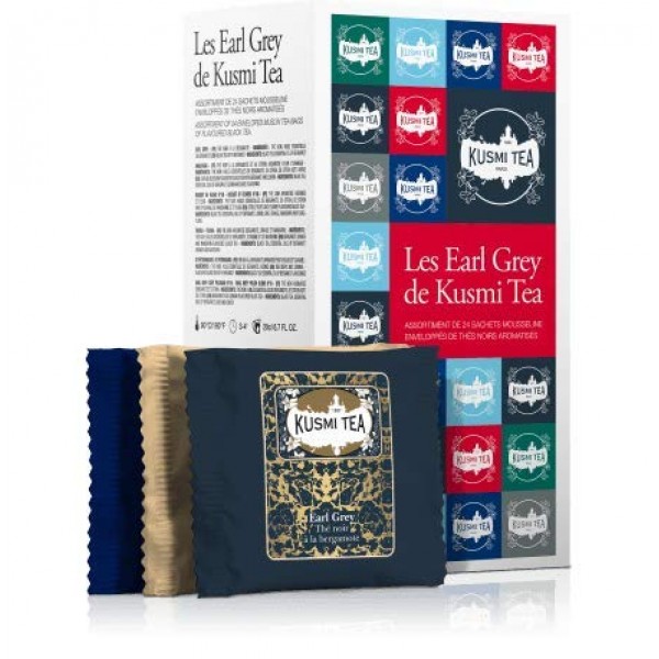 Kusmi Tea - Earl Grey Sampler - Assortment of Earl Grey Tea Blen...