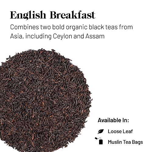 Kusmi Tea English Breakfast - 3.5 oz Loose Tea Tin - Organic Eng...