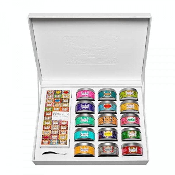 Kusmi Tea The Collection Gift Set - 15 Loose Teas In Miniature T