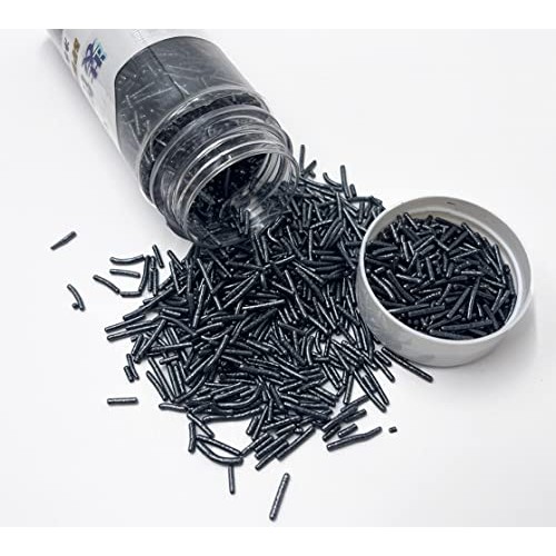 Edible Sugar Sprinkles Black Candy 120g/ 4.2oz Baking Edible Cak...