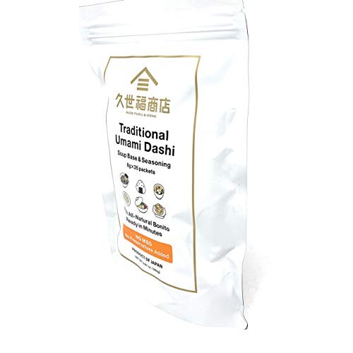 Traditional Umami Dashi Soup Base &Amp; Seasoning- 8G X 35 Packets-