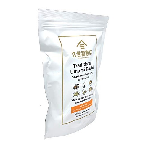Traditional Umami Dashi Soup Base &Amp; Seasoning- 8G X 35 Packets-