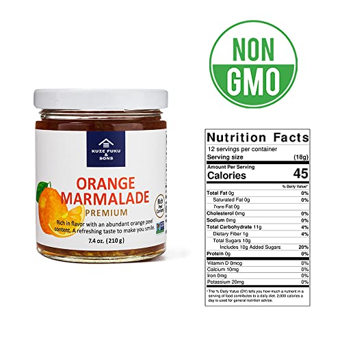 [Kuze Fuku &Amp; Sons] Orange Marmalade Premium, Made With Natural N