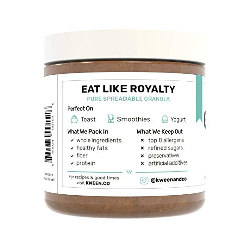 Kween Original Granola Butter 1 Jar - 10 Ounce | Peanut-Free, Kween Original Granola Butter 1 Jar - 10 Ounce | Peanut-Free,