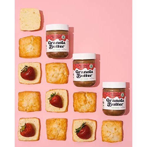 Oat Haus Strawberry Shortcake Granola Butter | Peanut-free, Almo...