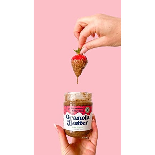 Oat Haus Strawberry Shortcake Granola Butter | Peanut-free, Almo...