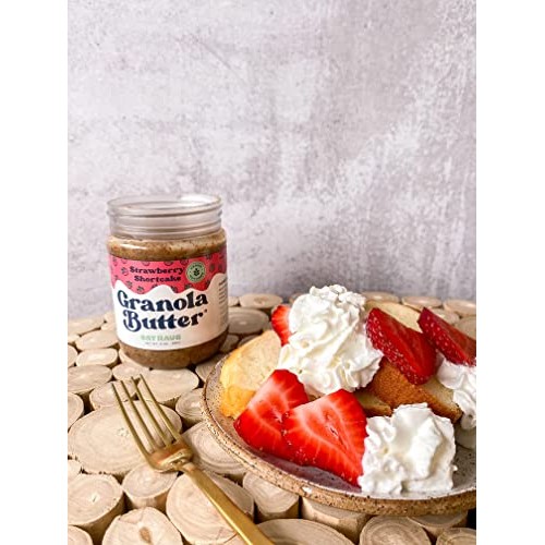 Oat Haus Strawberry Shortcake Granola Butter | Peanut-free, Almo...