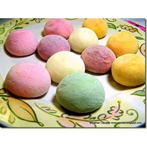 Japanese Fruit Flavor Mochi Strawberry &Amp; Blueberry, Mango &Amp; Peac