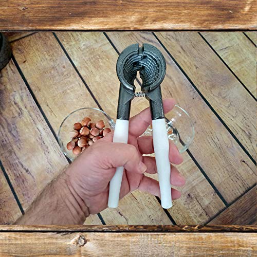 Heavy Duty Nut Cracker Innovative Design Works Great On Walnuts,