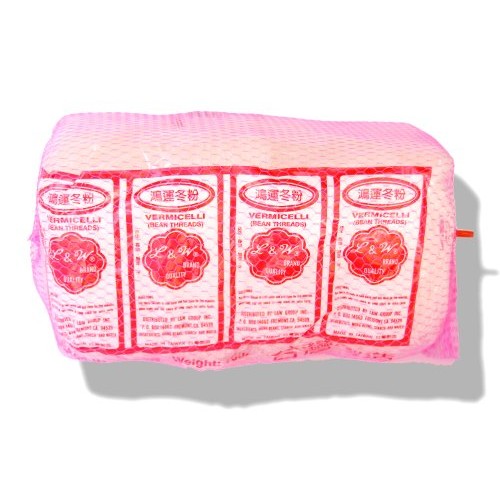 L&Amp;W Vermicelli Bean Threads Glass Noodles 8-Pack X 2 Oz.: Non Gm