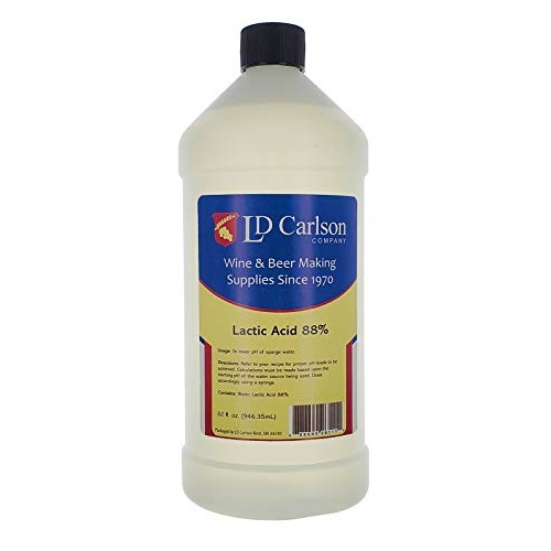 Ld Carlson 6111B Lactic Acid 88% Solution, 32 Oz.