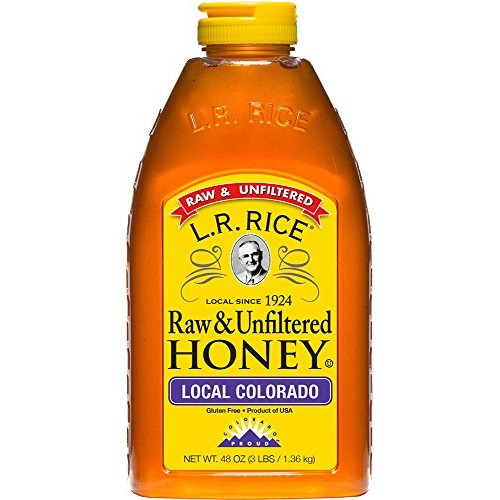 L.R. Rice 100% Pure Unfiltered Local Colorado Honey, 48 Oz