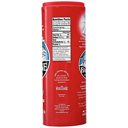 B0086Xr2J0 - La Baleine Sea Salt Canister - Coarse - 26.5 Oz