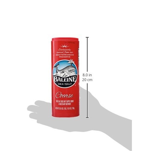 B0086Xr2J0 - La Baleine Sea Salt Canister - Coarse - 26.5 Oz