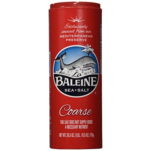 La Baleine Coarse Sea Salt, 26.50 Ounce Each Pack Of 2, Flavor