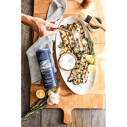 La Baleine Sea Salt Fine Crystals Canister, 26.5 Ounce