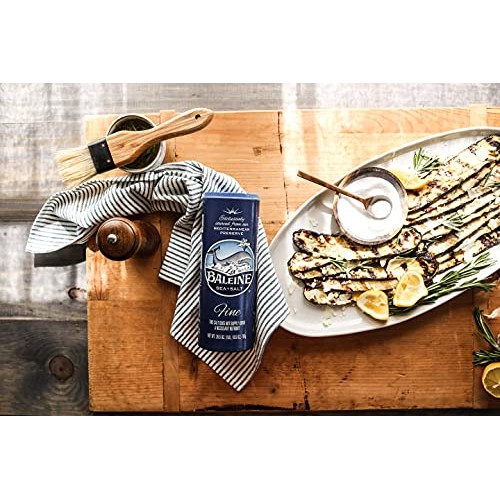 La Baleine Sea Salt Fine Crystals Canister, 26.5 Ounce