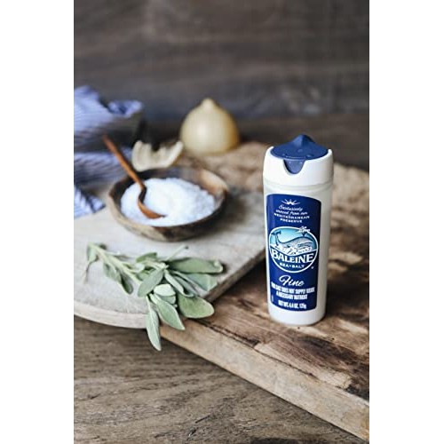 La Baleine Fine Sea Salt Shaker, 4.4 Oz