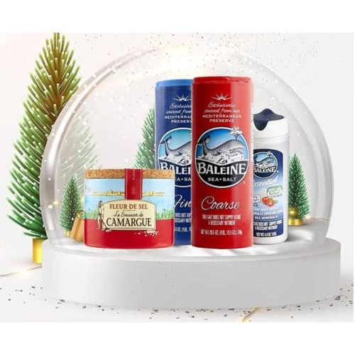 La Baleine Fine Sea Salt Shaker, 4.4 Oz