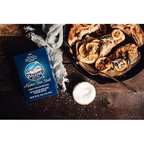 La Baleine Kosher Sea Salt, 33.5oz