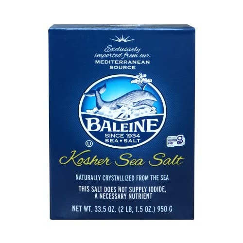 La Baleine Kosher Sea Salt, 33.5oz