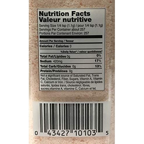 Himalayan Pink Salt Fine Grain 100% Pure, 10 Oz Kosher For Passover