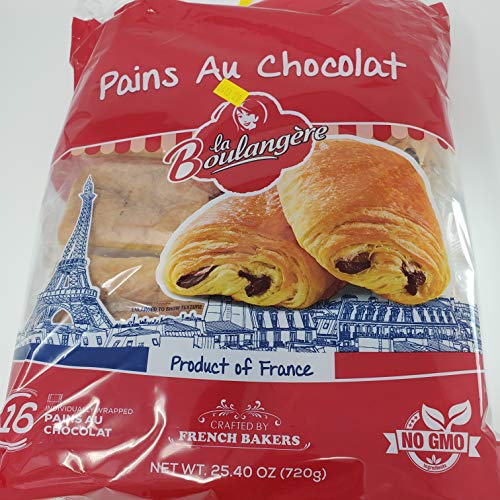 French Chocolate Croissants Pains Au Chocolat Brioche Style Puff