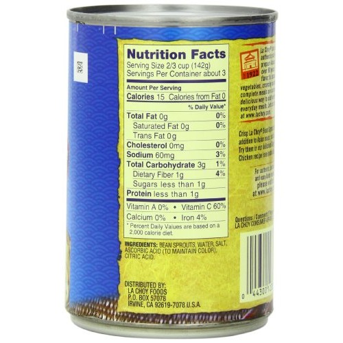 La Choy Bean Sprouts, 14 Ounce