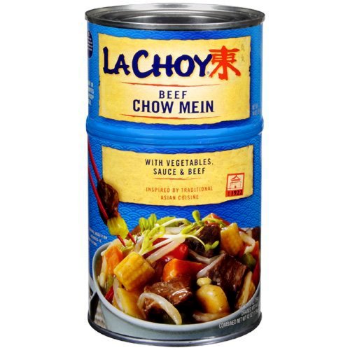 La Choy Beef Chow Mein W/Asian-Style Vegetables 42Oz 2 Pack